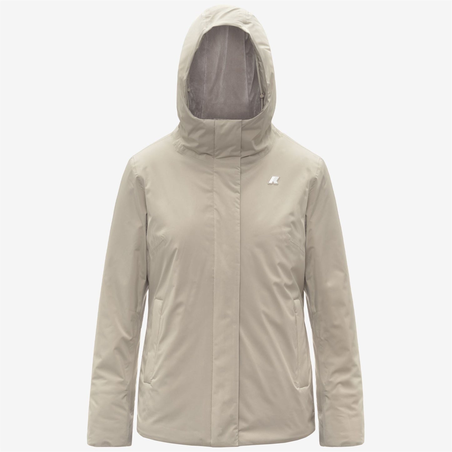 LIL SOFT TOUCH MARMOTTA - Jackets - Short - WOMAN - Beige Cashmere-Grey Goat