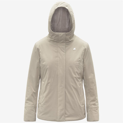 LIL SOFT TOUCH MARMOTTA - Jackets - Short - WOMAN - Beige Cashmere-Grey Goat