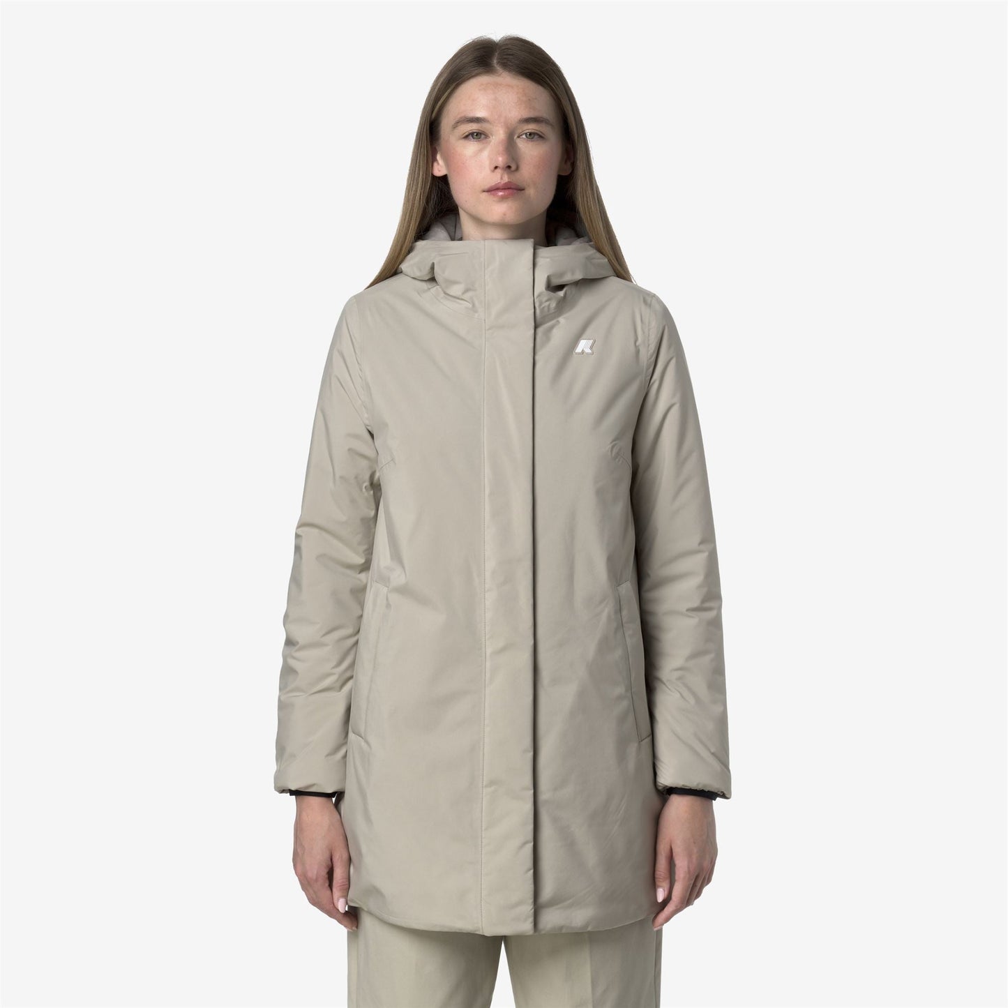 SOPHIE SOFT TOUCH MARMOTTA - Jackets - Mid - WOMAN - Beige Cashmere-Grey Goat