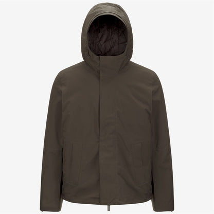 JACKEN BONDED PADDED - Jackets - Short - MAN - Black Olive Combo