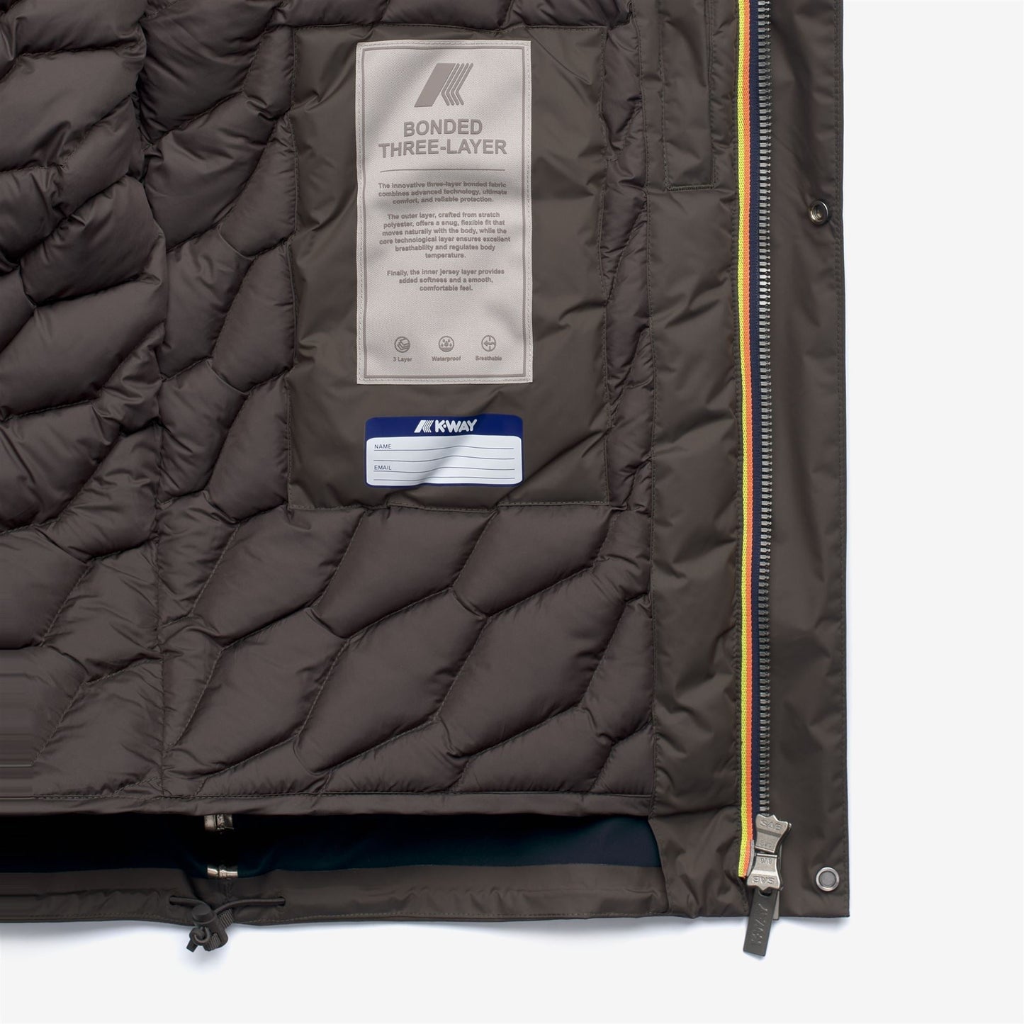 JACKEN BONDED PADDED - Jackets - Short - MAN - Black Olive Combo