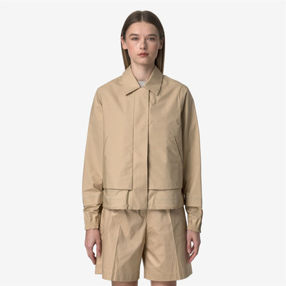 ISARTY 3L POPLIN - Jackets - Short - WOMAN - BEIGE ROPE-BEIGE LT