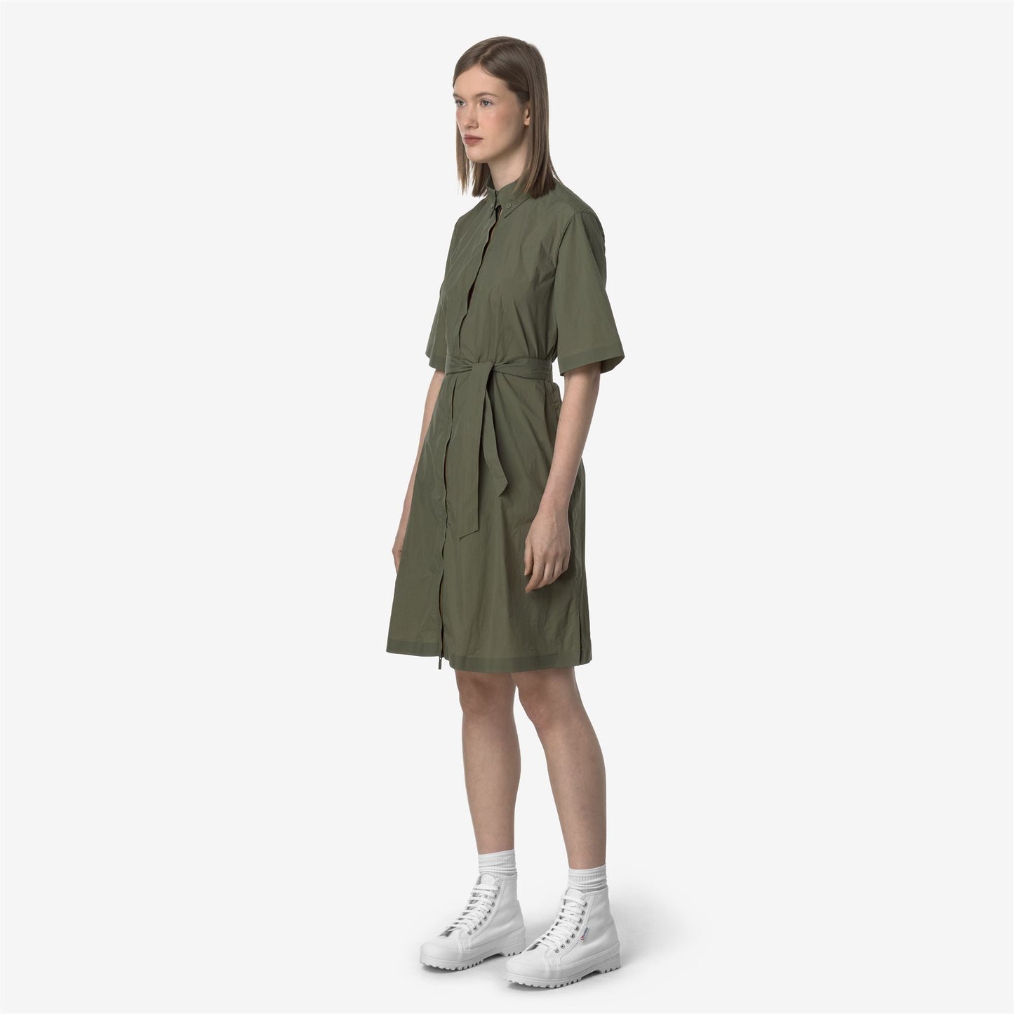 LIZY - Jackets - 3/4 LENGTH - WOMAN - GREEN LICHEN