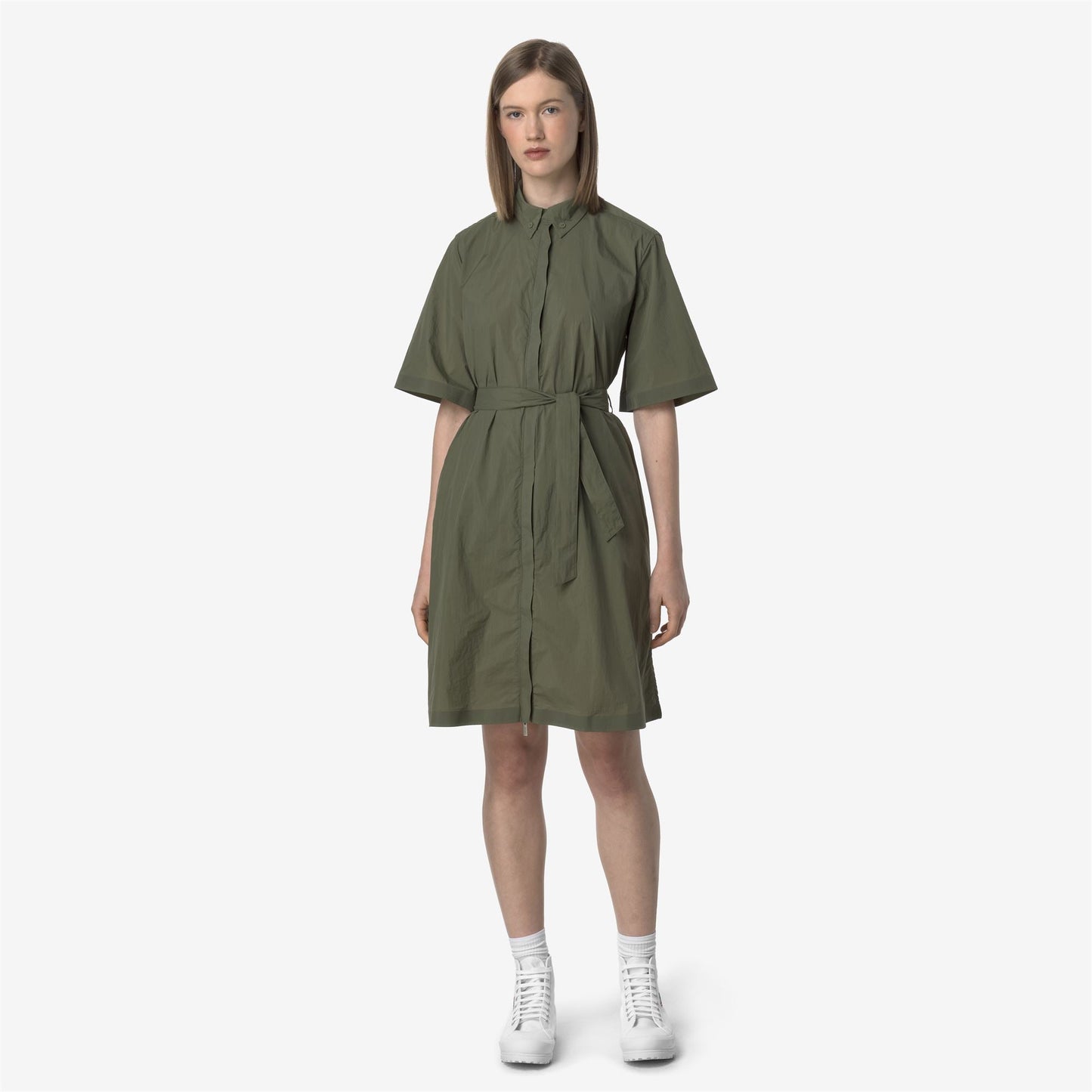 LIZY - Jackets - 3/4 LENGTH - WOMAN - GREEN LICHEN