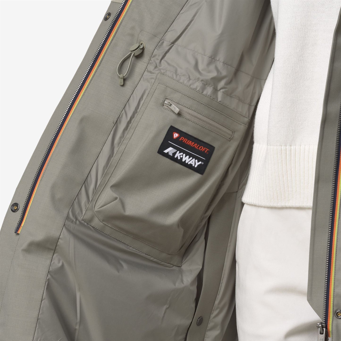 ELLA WOOL NYLON MIX - Jackets - Long - WOMAN - Green Oak-Green Oak