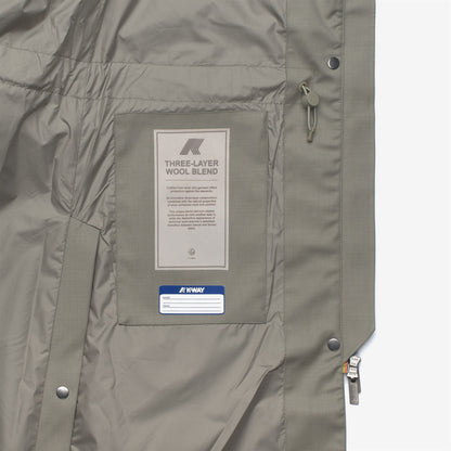 ELLA WOOL NYLON MIX - Jackets - Long - WOMAN - Green Oak-Green Oak