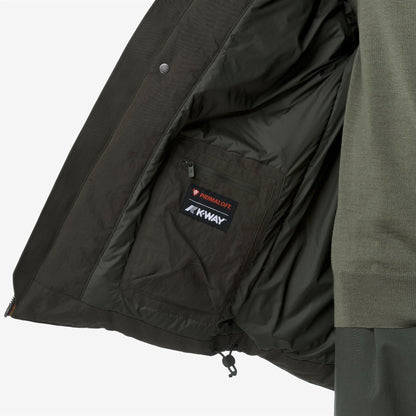 OTTO COTTON FEEL - Jackets - Mid - MAN - Green Blackish Combo