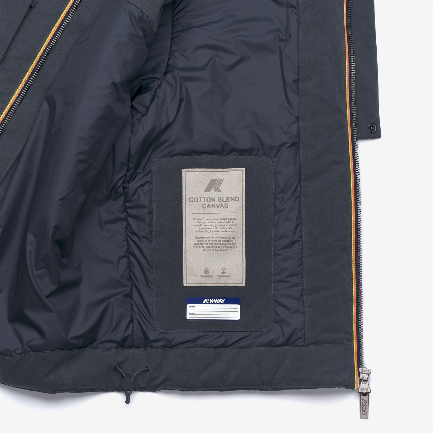 GUILLERMO COTTON FEEL - Jackets - Short - MAN - Blue Airforce Combo