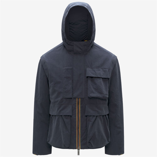 GUILLERMO COTTON FEEL - Jackets - Short - MAN - Blue Airforce Combo