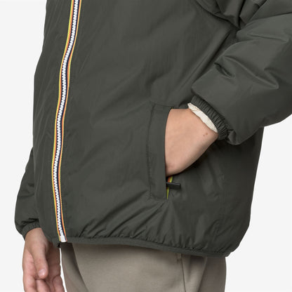 P. LE VRAI 4.0 CLAUDE ORSETTO - Jackets - Mid - KID UNISEX - GREEN BLACKISH