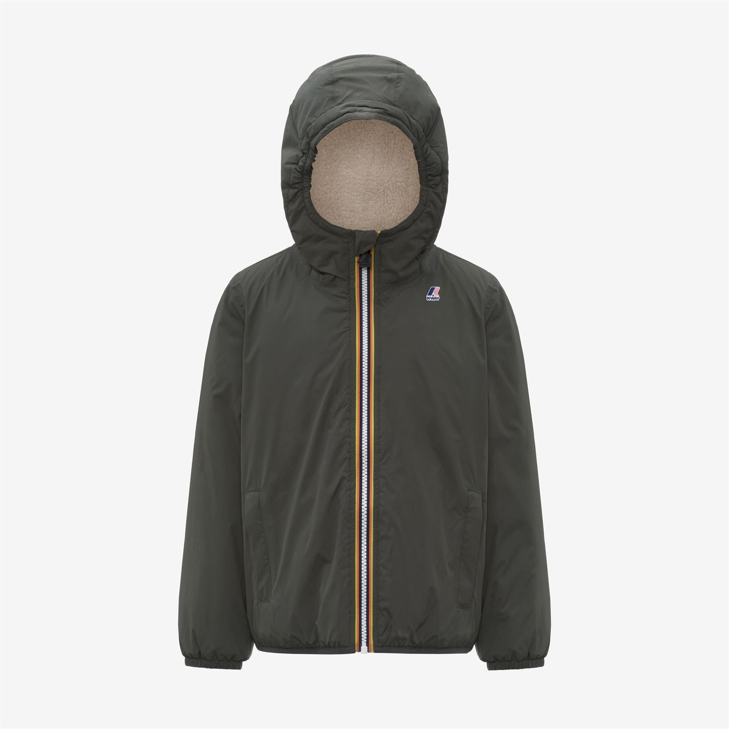 P. LE VRAI 4.0 CLAUDE ORSETTO - Jackets - Mid - KID UNISEX - GREEN BLACKISH