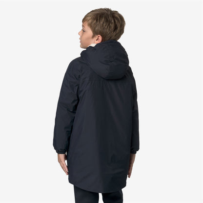 P. LE VRAI 4.0 EIFFEL ORSETTO - Jackets - 3/4 LENGTH - KID UNISEX - Blue Depth