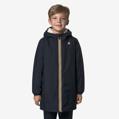 P. LE VRAI 4.0 EIFFEL ORSETTO - Jackets - 3/4 LENGTH - KID UNISEX - Blue Depth