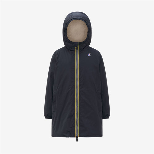 P. LE VRAI 4.0 EIFFEL ORSETTO - Jackets - 3/4 LENGTH - KID UNISEX - Blue Depth