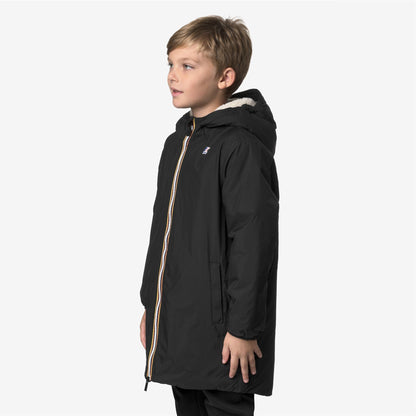 P. LE VRAI 4.0 EIFFEL ORSETTO - Jackets - 3/4 LENGTH - KID UNISEX - Black Pure