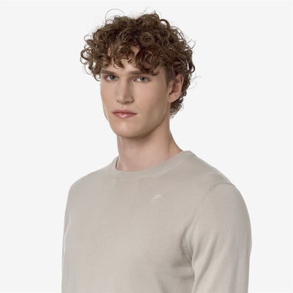 SEBASTIEN COTTON PS - Knitwear - Pull Over - MAN - BEIGE LT