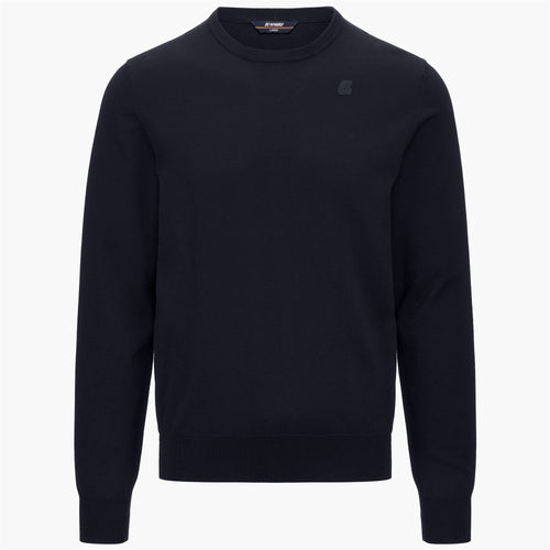 SEBASTIEN COTTON PS - Knitwear - Pull Over - MAN - BLUE DEPTH