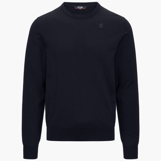 SEBASTIEN COTTON PS - Knitwear - Pull Over - MAN - BLUE DEPTH