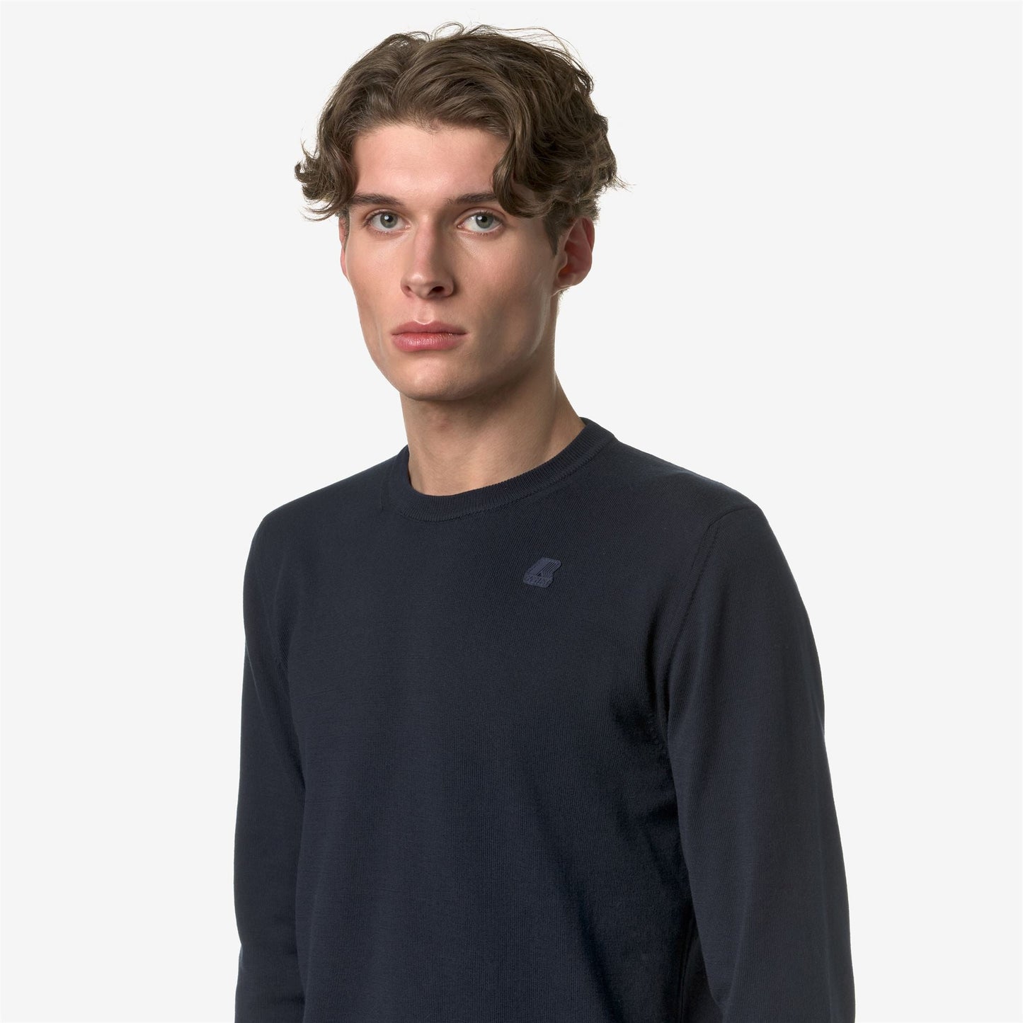 SEBASTIEN COTTON PS - Knitwear - Pull Over - MAN - BLUE DEPTH