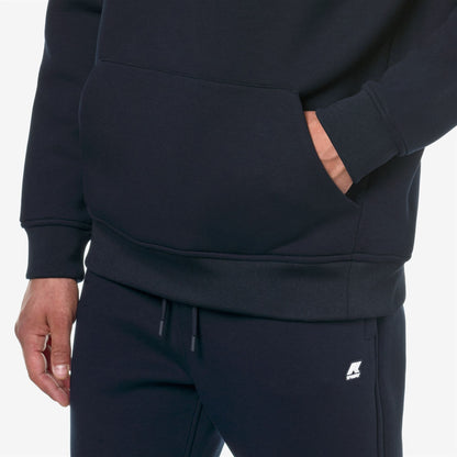 BERNIE SPACER - Fleece - Pull Over - MAN - BLUE DEPTH