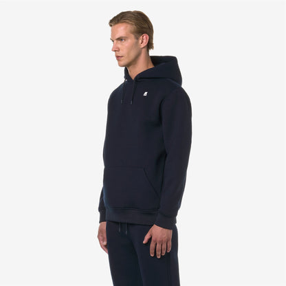 BERNIE SPACER - Fleece - Pull Over - MAN - BLUE DEPTH