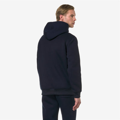 BERNIE SPACER - Fleece - Pull Over - MAN - BLUE DEPTH