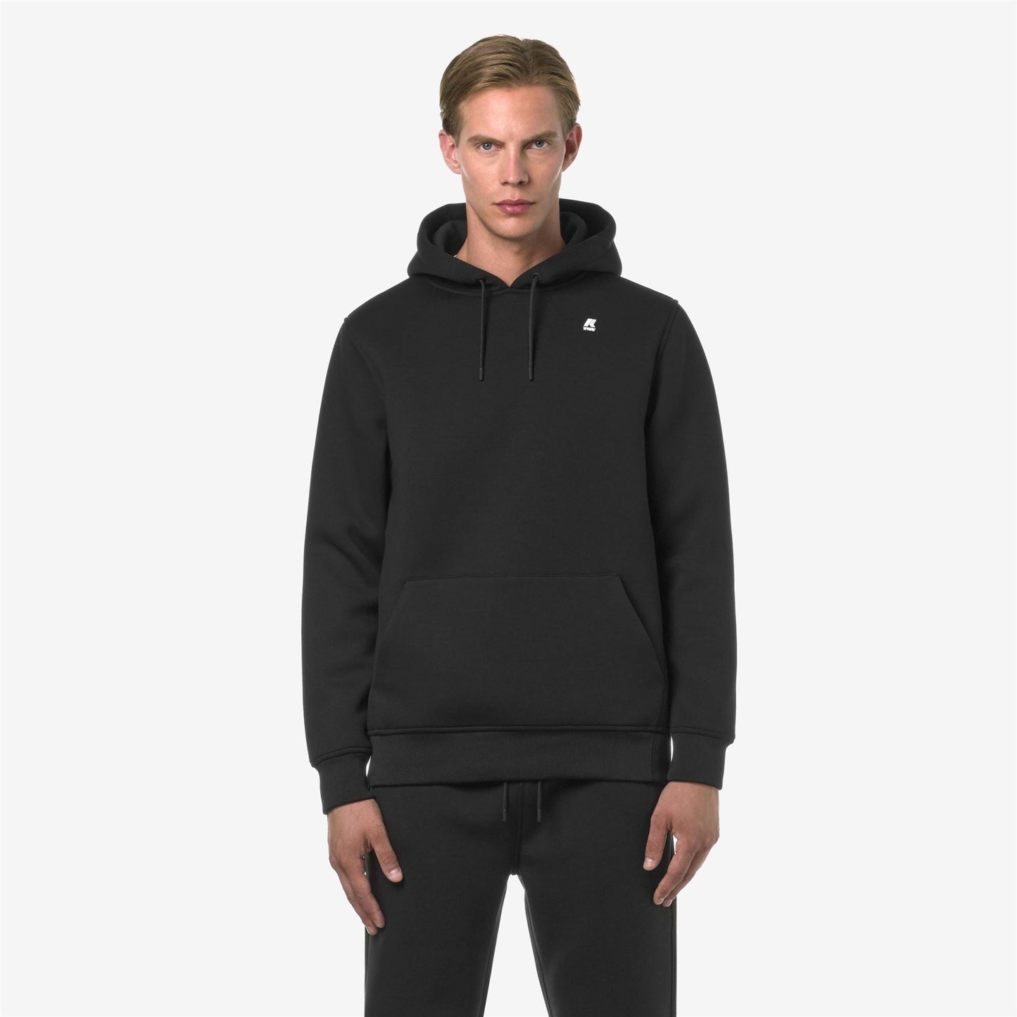BERNIE SPACER - Fleece - Pull Over - MAN - BLACK PURE