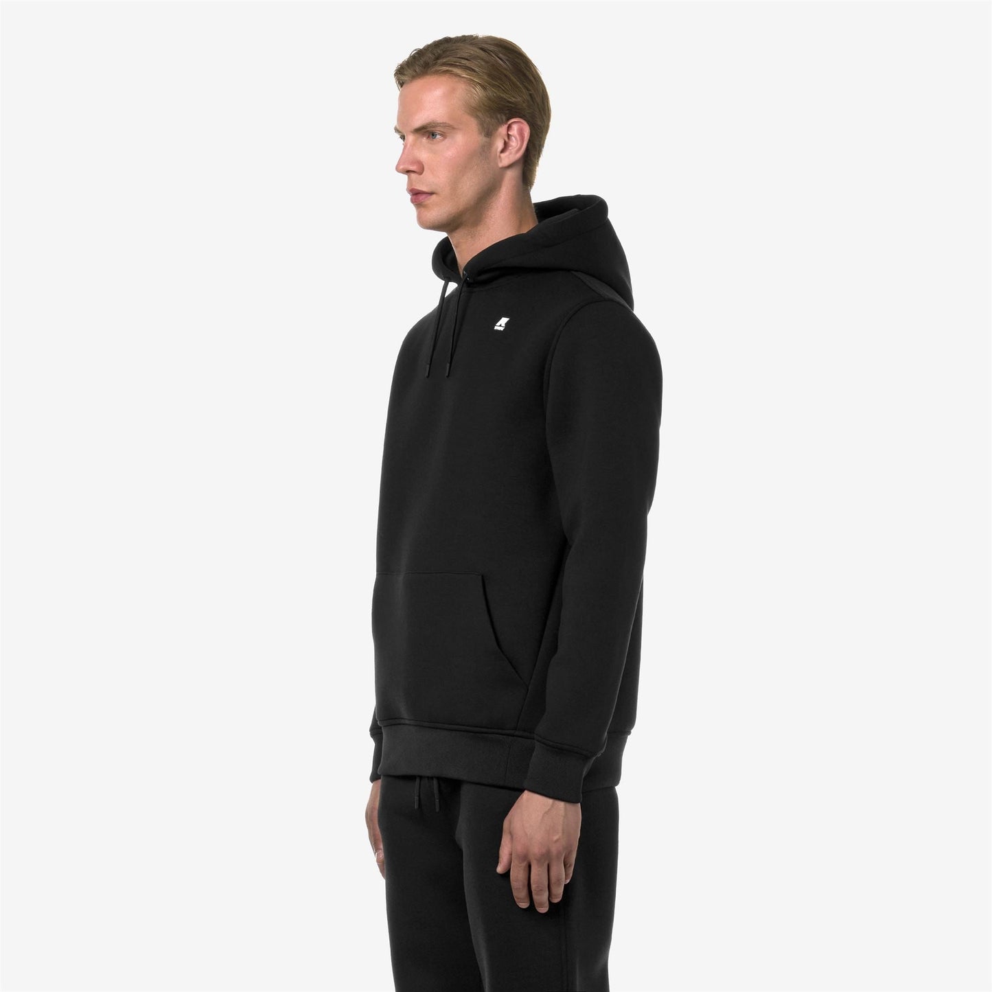 BERNIE SPACER - Fleece - Pull Over - MAN - BLACK PURE