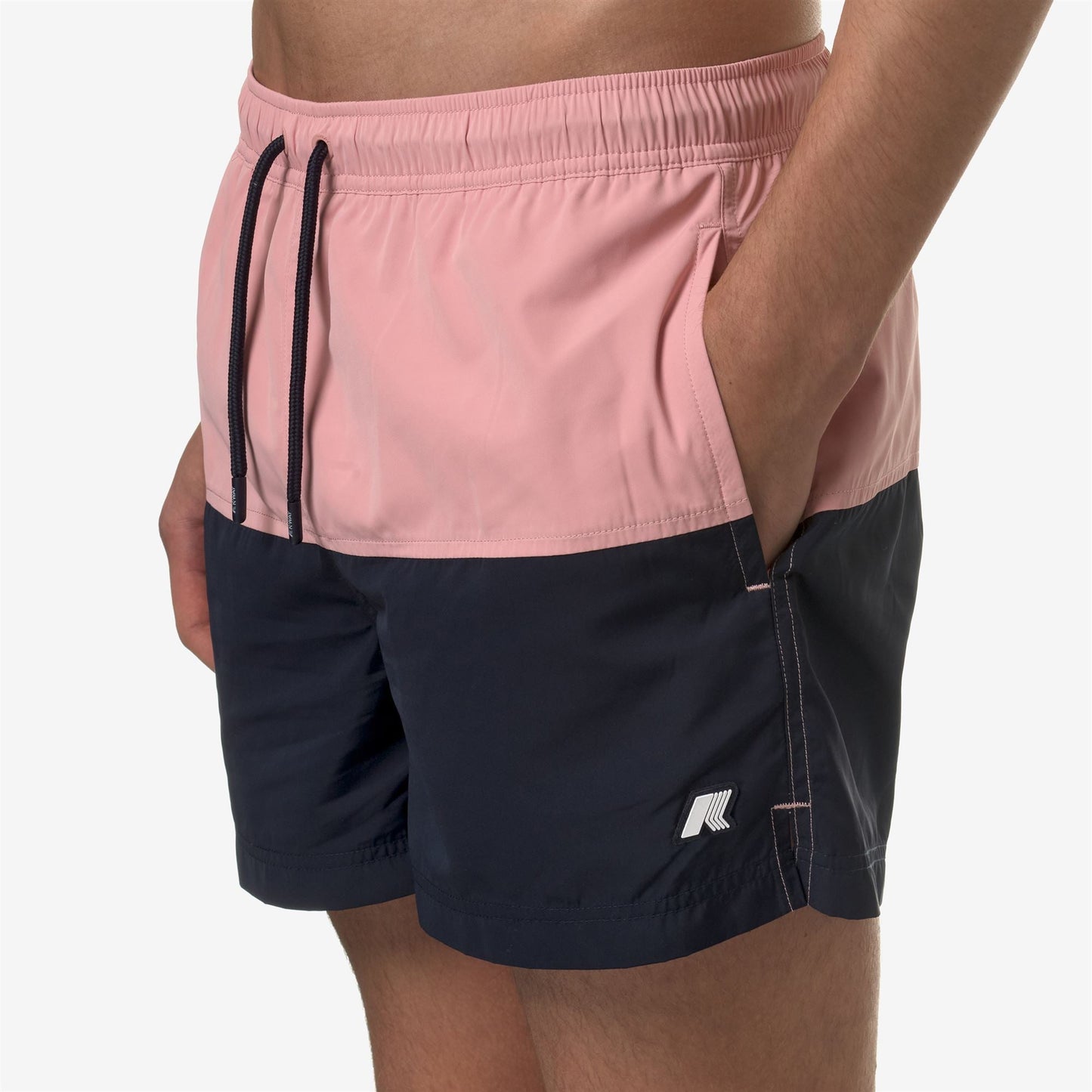LESLIE - Bathing Suits - Swimming Trunk - MAN - PINK P-BLUE D