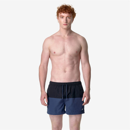 LESLIE - Bathing Suits - Swimming Trunk - MAN - BLUE D-BLUE F