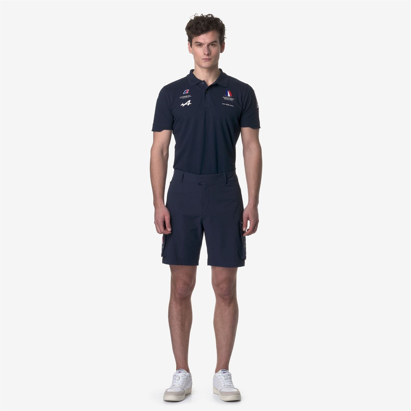 GREGES ORIENT EXPRESS TEAM AC - Shorts - Cargo - UNISEX - BLUE DRESS