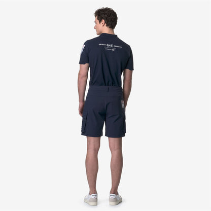 GREGES ORIENT EXPRESS TEAM AC - Shorts - Cargo - UNISEX - BLUE DRESS