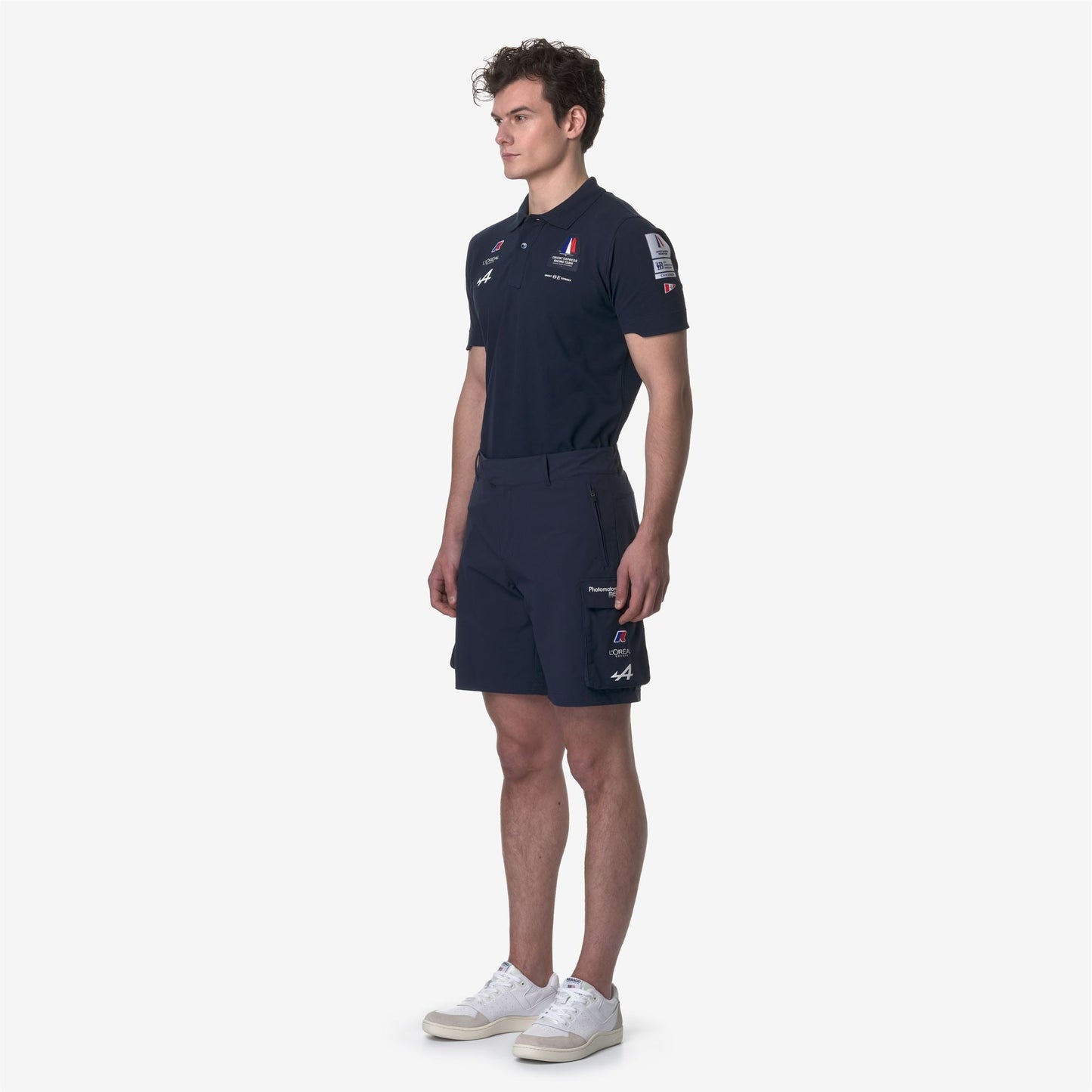 GREGES ORIENT EXPRESS TEAM AC - Shorts - Cargo - UNISEX - BLUE DRESS