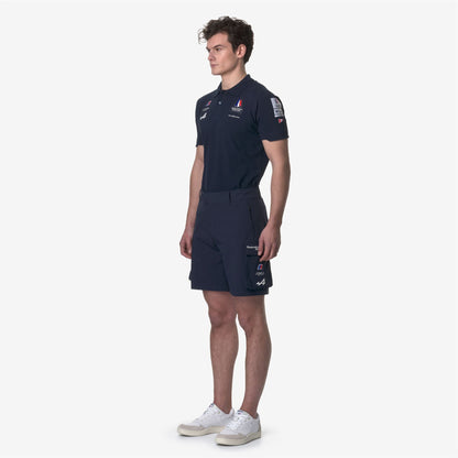 GREGES ORIENT EXPRESS TEAM AC - Shorts - Cargo - UNISEX - BLUE DRESS