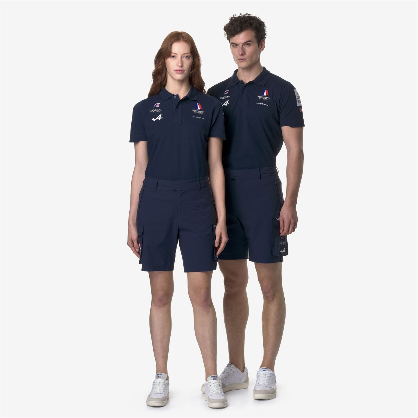 GREGES ORIENT EXPRESS TEAM AC - Shorts - Cargo - UNISEX - BLUE DRESS