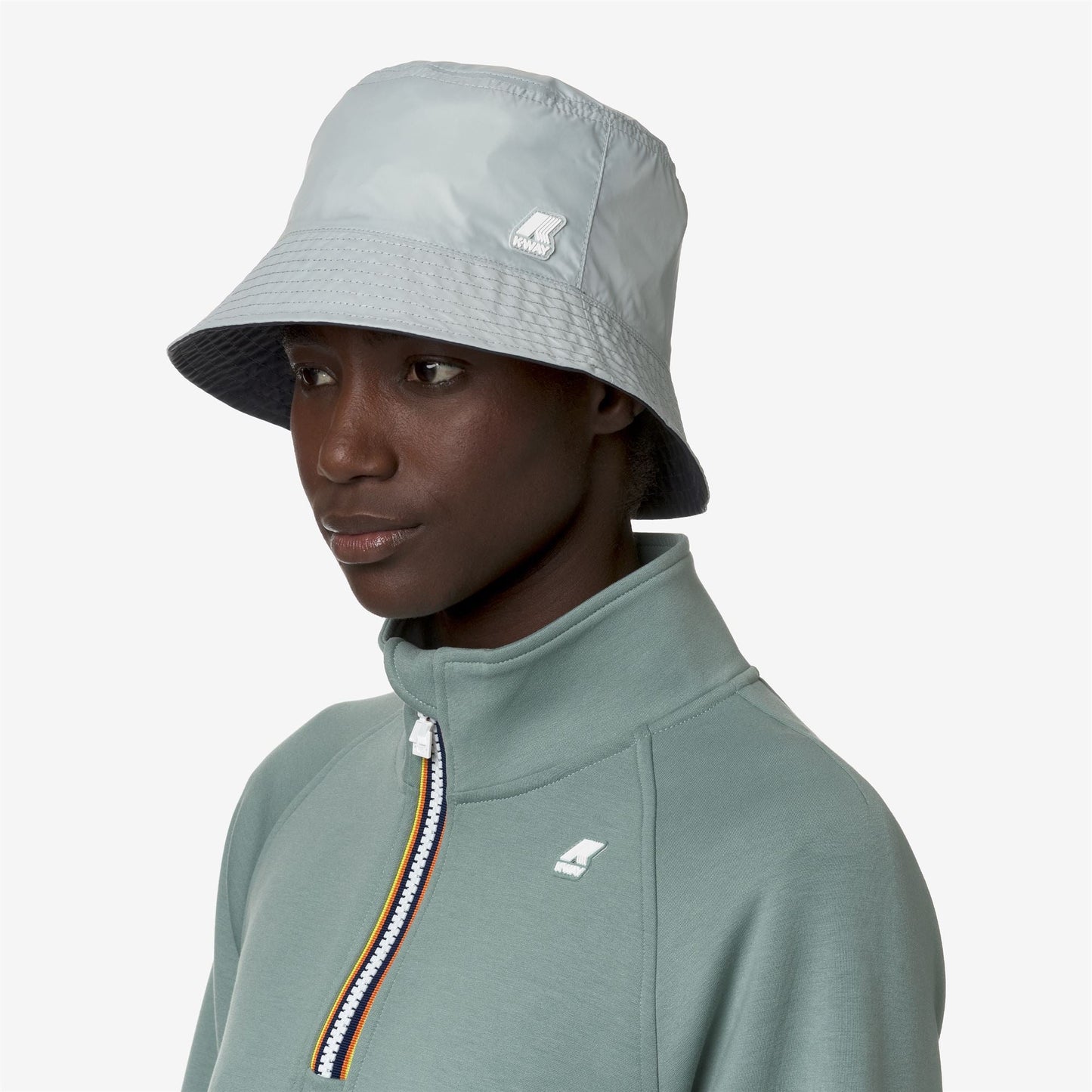 PASCALLE PLUS REVERSIBLE - Headwear - Hat - UNISEX - BLUE D-GREY S