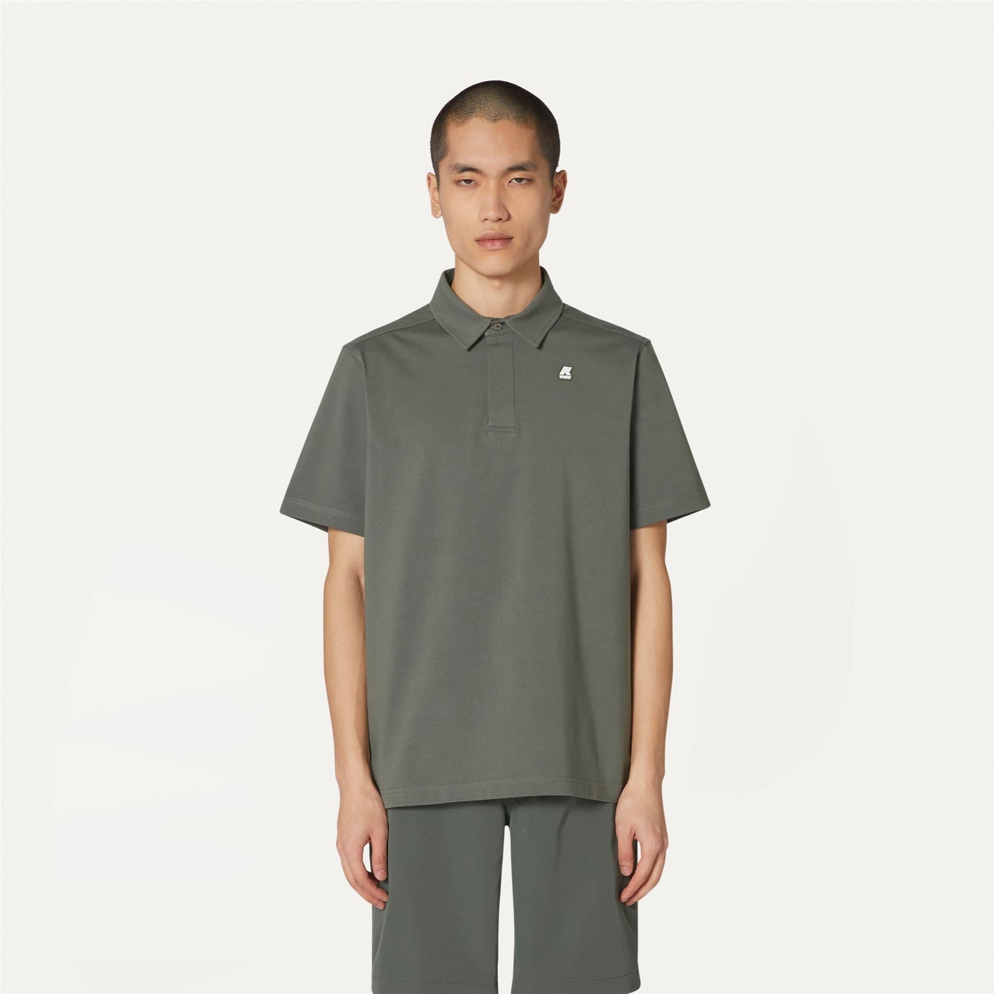 VINCELLE - Polo Shirts - Polo - MAN - GREEN BLACKISH