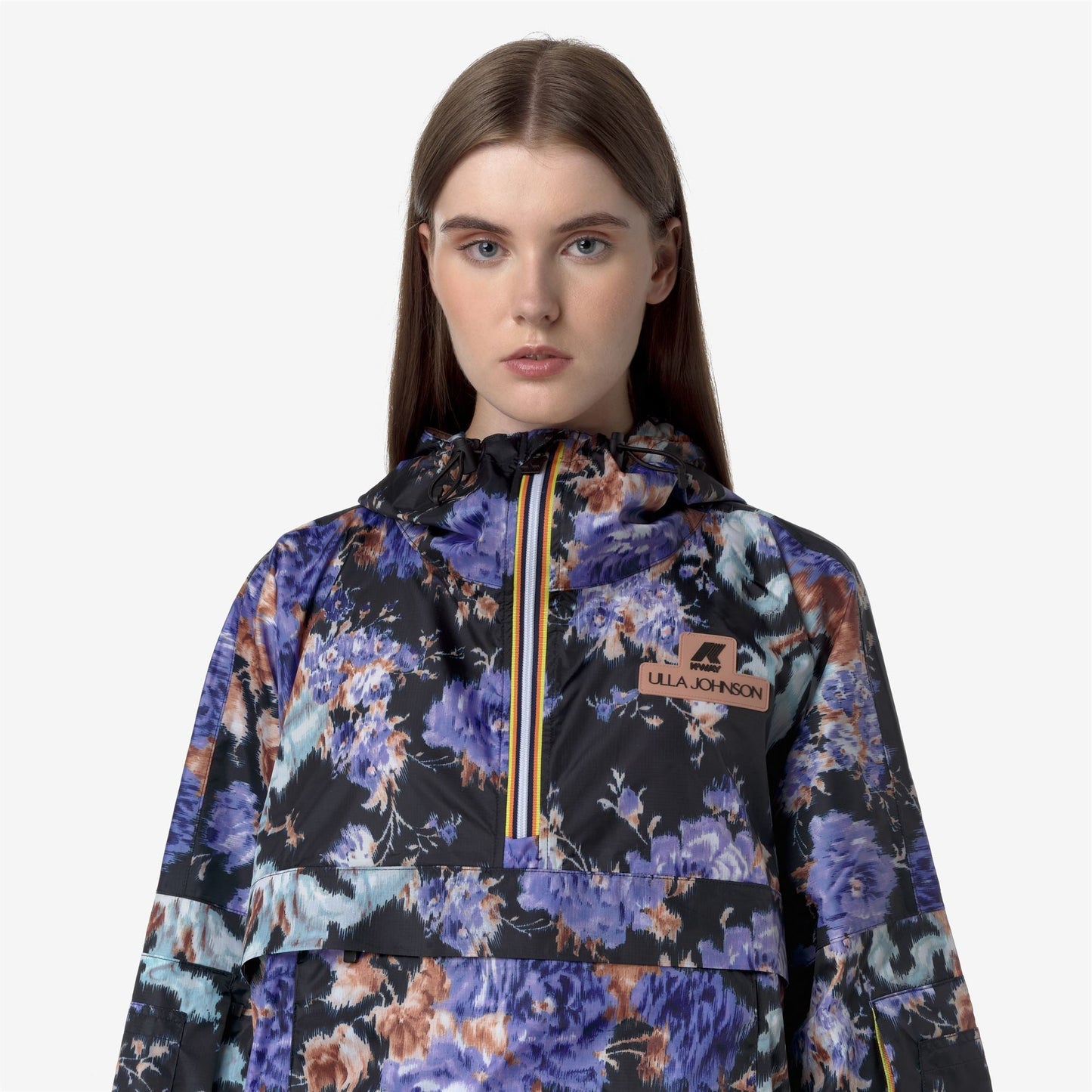 THEREL GRAPHIC UJ - Jackets - PONCHO - UNISEX - COBALT