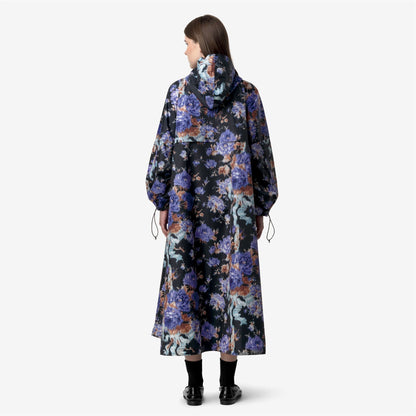 THEREL GRAPHIC UJ - Jackets - PONCHO - UNISEX - COBALT