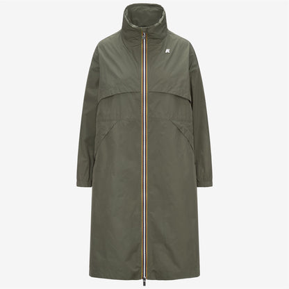 AUBE MEMORY TOUCH - Jackets - Long - WOMAN - GREEN LICHEN