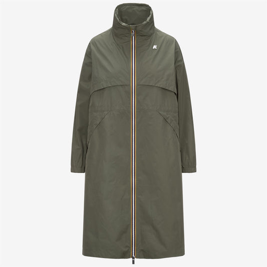 AUBE MEMORY TOUCH - Jackets - Long - WOMAN - GREEN LICHEN