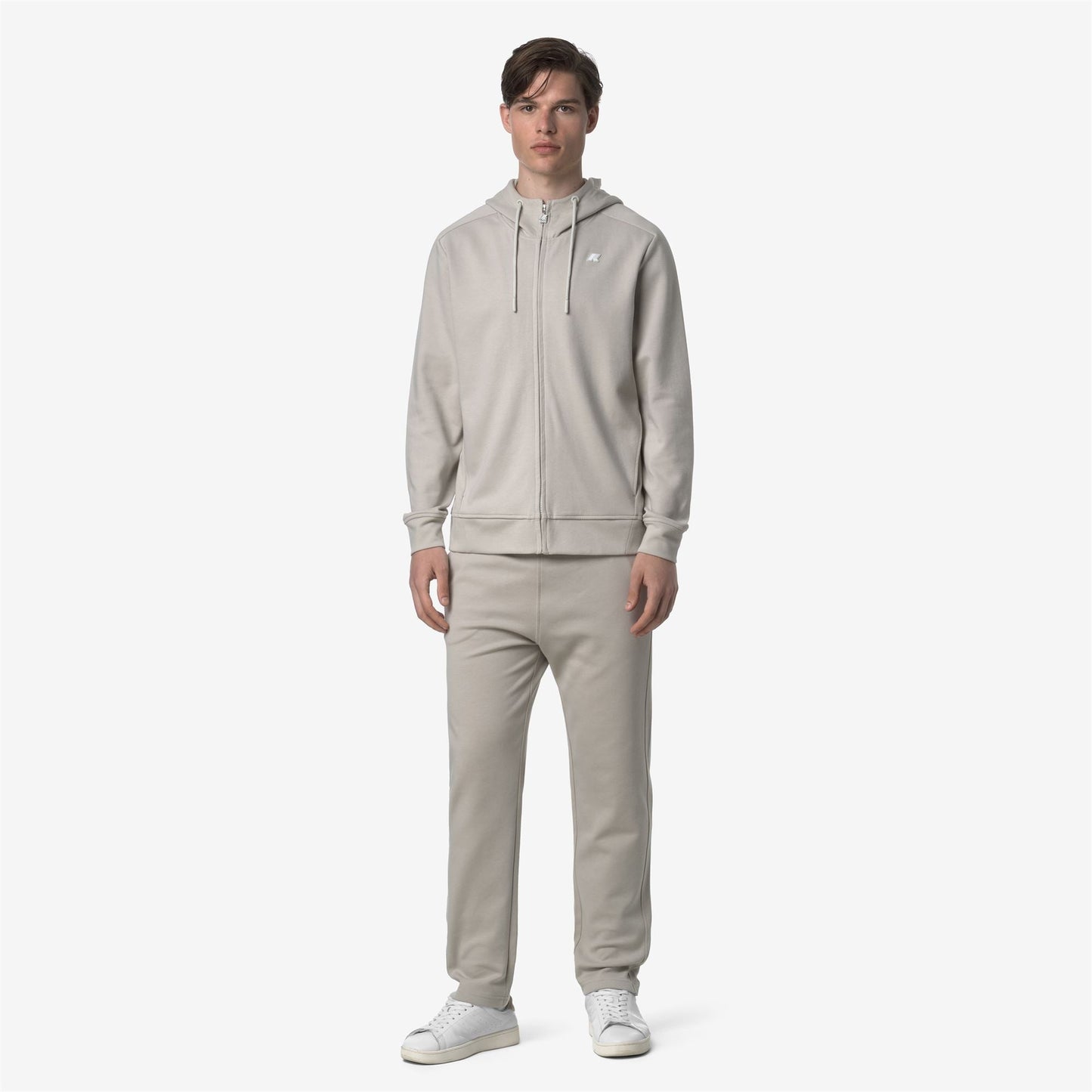 ITON INTERLOCK - Pants - Sport Trousers - MAN - BEIGE LT