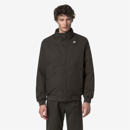 AMAURY TWILL MARMOTTA - Jackets - Short - MAN - Black Olive-Blue Airforce