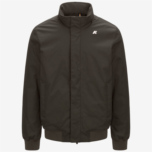 AMAURY TWILL MARMOTTA - Jackets - Short - MAN - Black Olive-Blue Airforce