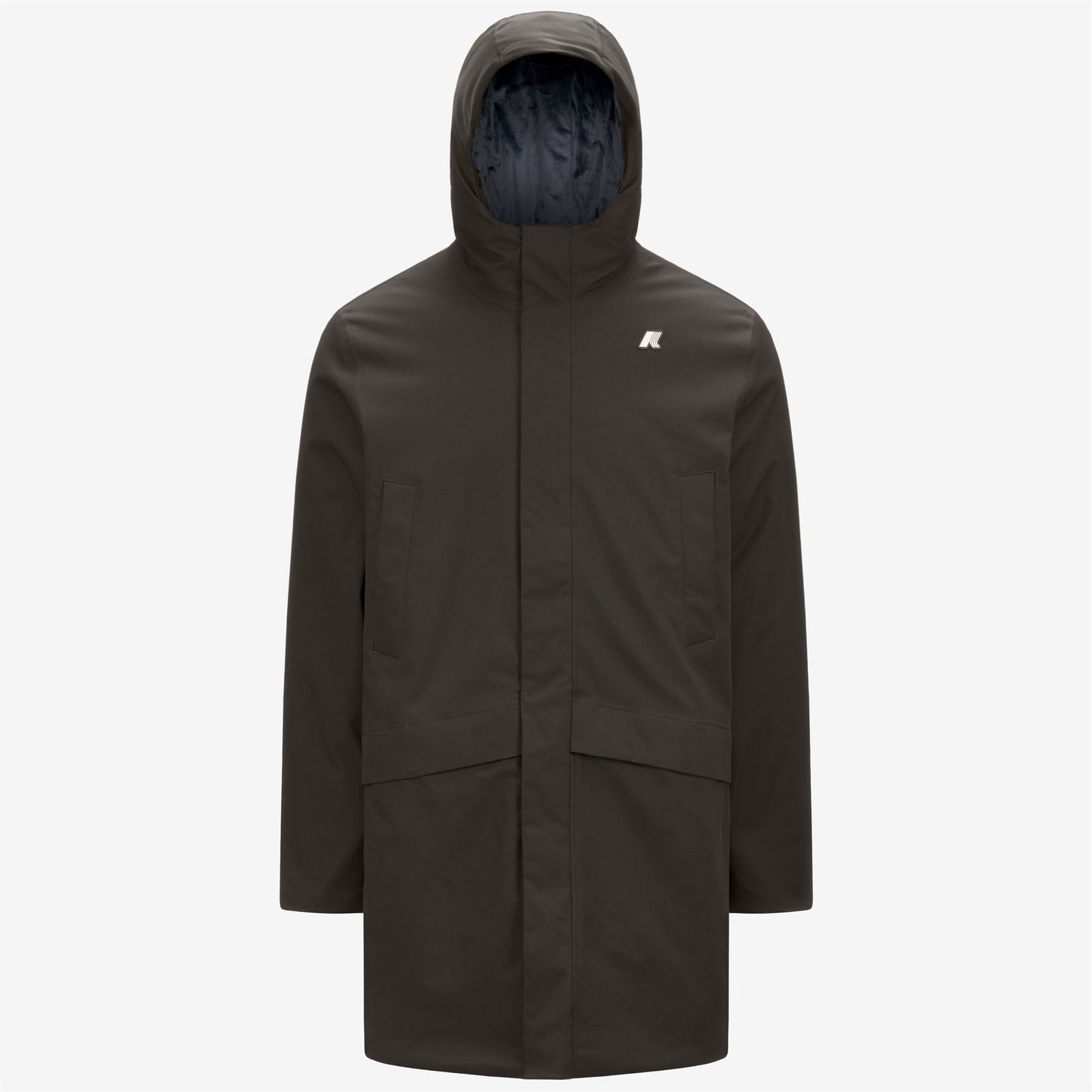 JARNO TWILL MARMOTTA - Jackets - Short - MAN - Black Olive-Blue Airforce