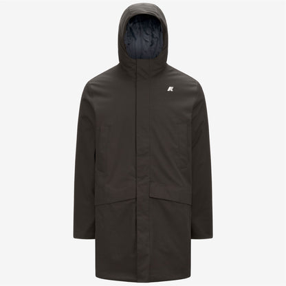 JARNO TWILL MARMOTTA - Jackets - Short - MAN - Black Olive-Blue Airforce