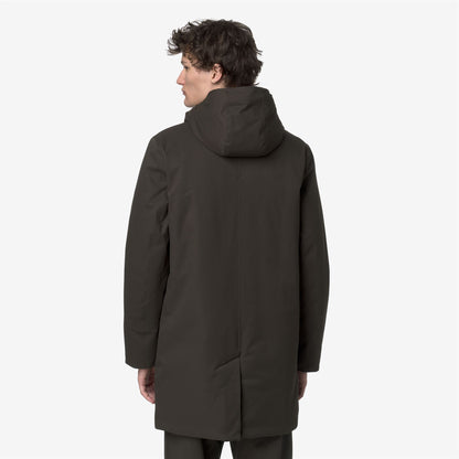 JARNO TWILL MARMOTTA - Jackets - Short - MAN - Black Olive-Blue Airforce