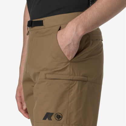 TAPRINNE CORAL GARDENERS - Shorts - Cargo - MAN - BROWN CORDA