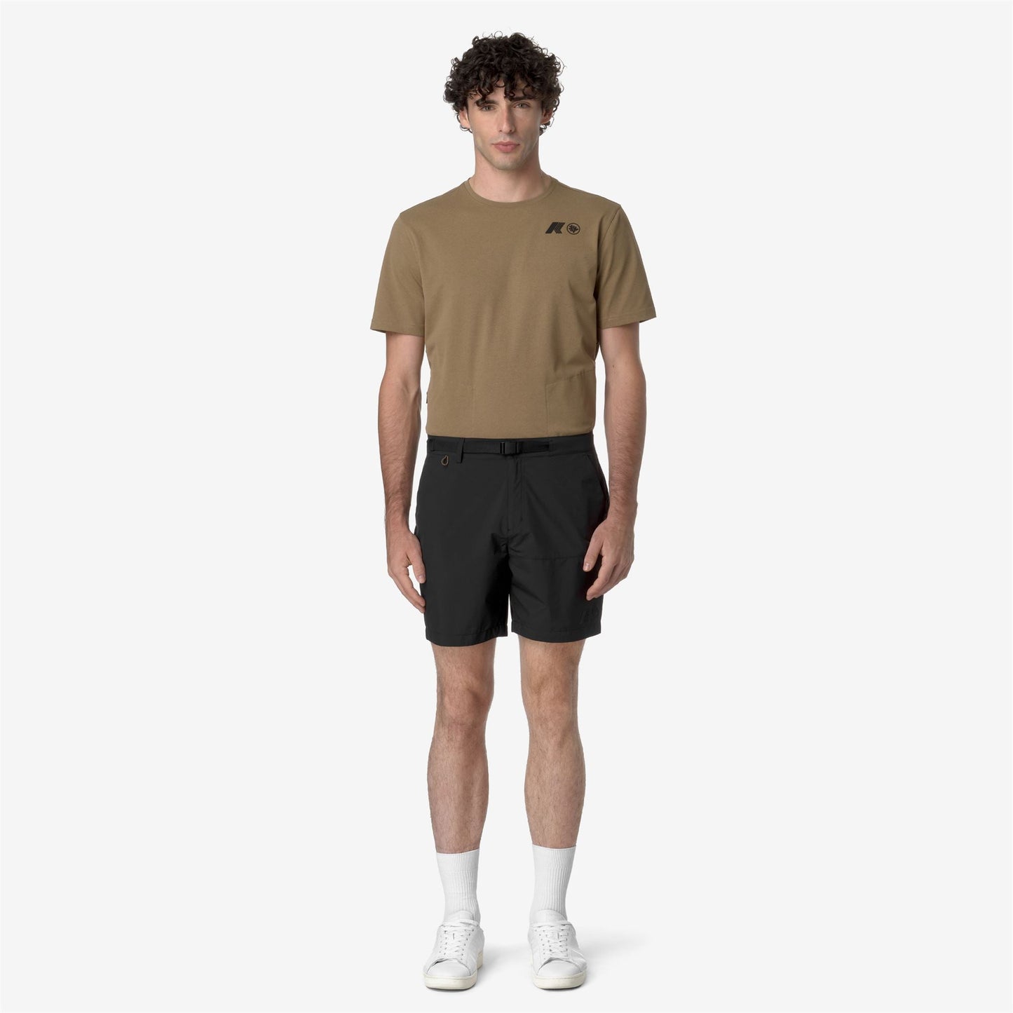 TAPRINNE CORAL GARDENERS - Shorts - Cargo - MAN - BLACK PURE