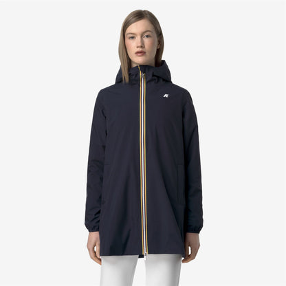 SOPHIE STRETCH POLY JERSEY - Jackets - Mid - WOMAN - BLUE DEPTH